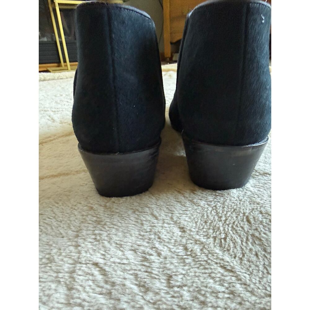 Vionic Serena Boots Bootie Size 9.5 Black Suede - Picture 7 of 7